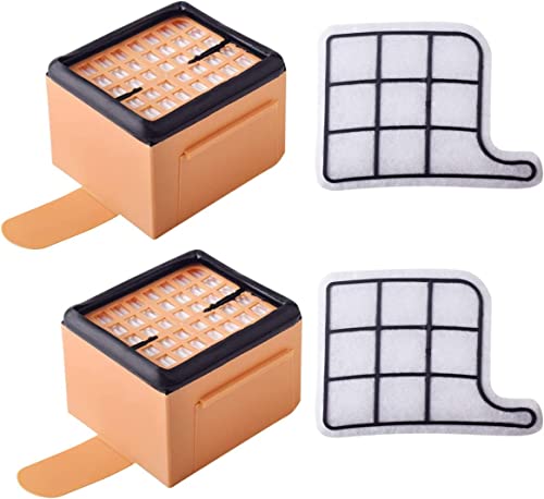 Ricambio compatibile per elettrodomestici | 4 Filtri per Folletto 2 filtri epa e 2 filtri protezione motore vk135 vk136 Folletto vk135 Ricambi PIESSEONLINE