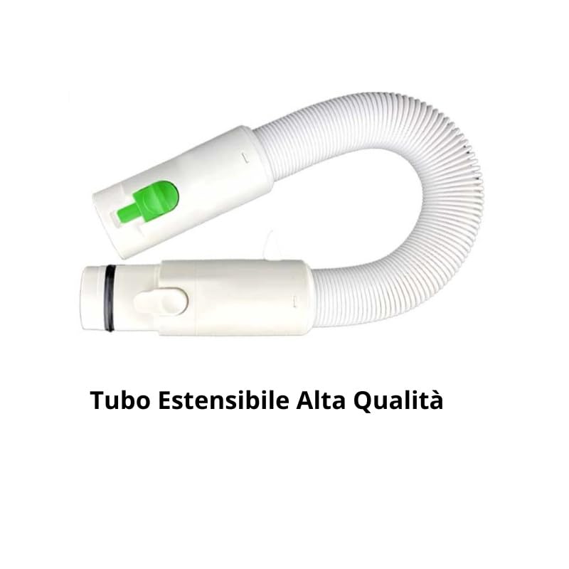 Ricambio compatibile per elettrodomestici | Tubo Estensibile Alta Qualità per Folletto VK7S – Include Accessori Multifunzione – Compatibilità Garantita con Vorwerk VK7 Serie