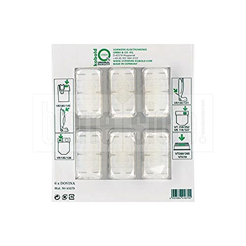 Sacchetti compatibili per elettrodomestici | Sacchetti e Profumini Folletto Vk 140 E Vk 150, Originali Vorwerk