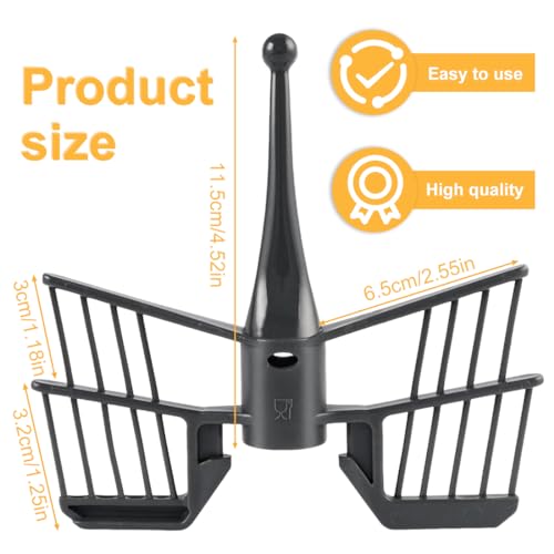 Ricambio compatibile per elettrodomestici | 1Pcs Farfalla per Bimby Tm5 Tm6 Tm31, Farfalla Accessori per Robot da Cucina, Materiale per Uso Alimentare Farfalla Ricambio per Bimby Robot da Cucina,Accessori per Bimby Tm6(A)