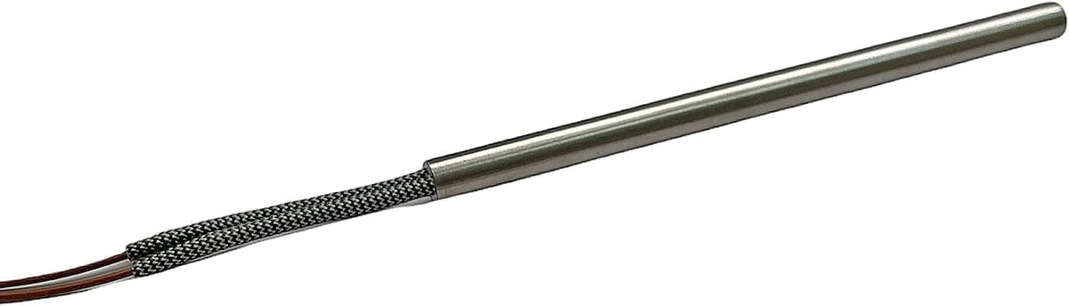 N2 ELECTROITALY, Candeletta Resistenza Cartuccia Accensione per Stufe a Pellet Caldaie e Bruciatori, Esecuzione Diritta Ø 9,9mm Lunghezza Totale 155 mm 300W HT62685