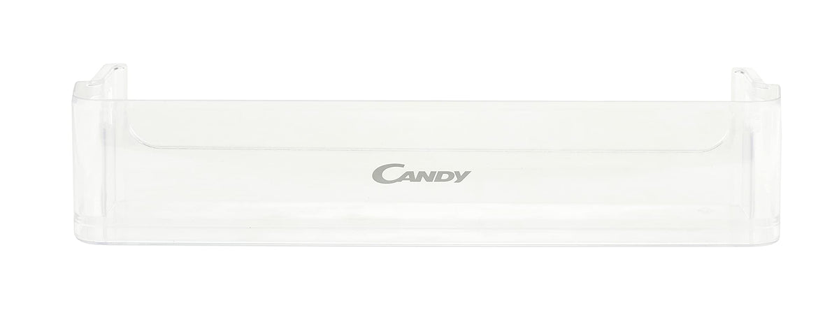 Candy 43008331 Mensola Portabottiglie e Alimenti per Frigorifero, in Plastica, Accessorio Originale, Design Funzionale, Facile da Installare, 11.3x42.8x8.75 cm