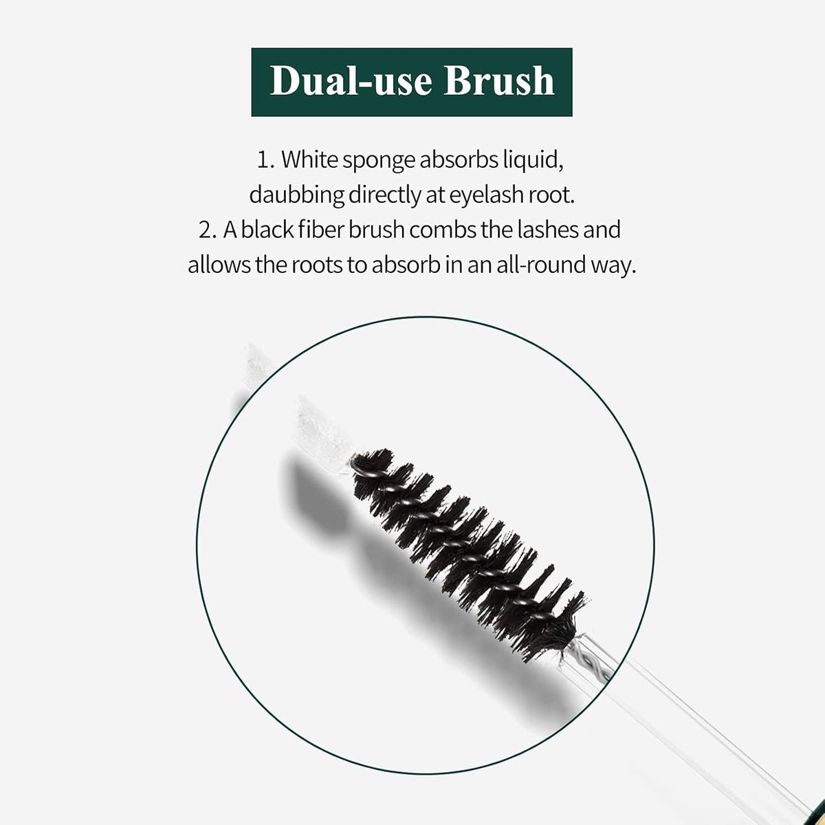Breylee Eyelash Growth Serum, Natural Plant Extracts, No Irritation, Stimulates the Vitality of the Hair Follicles, Long and Thick Results in 4 Weeks