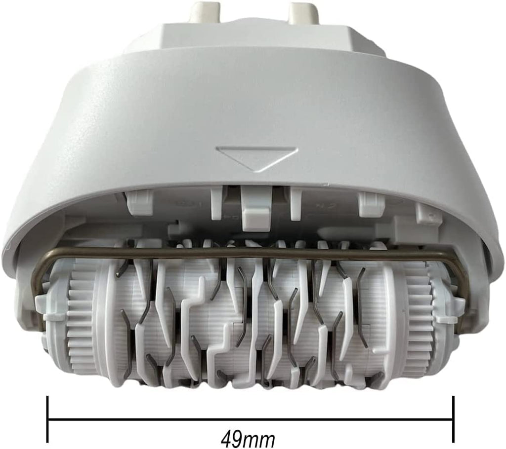 N2 ELECTROITALY, Testina di Ricambio Extra Wide per Epilatore Braun Silk Epil, Modelli Compatibili: Silk-épil 9, Silk-épil 7, Silk-épil Xpressive, SensoSmart, 5377 – 5378, Testina di Ricambio Extra Wide per Rasoio Epilatore Braun Silk Epil, Modelli Compat