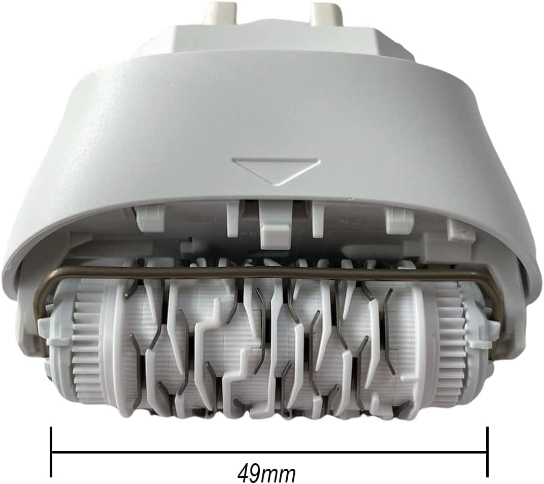 N2 ELECTROITALY, Testina di Ricambio Extra Wide per Epilatore Braun Silk Epil, Modelli Compatibili: Silk-épil 9, Silk-épil 7, Silk-épil Xpressive, SensoSmart, 5377 – 5378, Testina di Ricambio Extra Wide per Rasoio Epilatore Braun Silk Epil, Modelli Compat