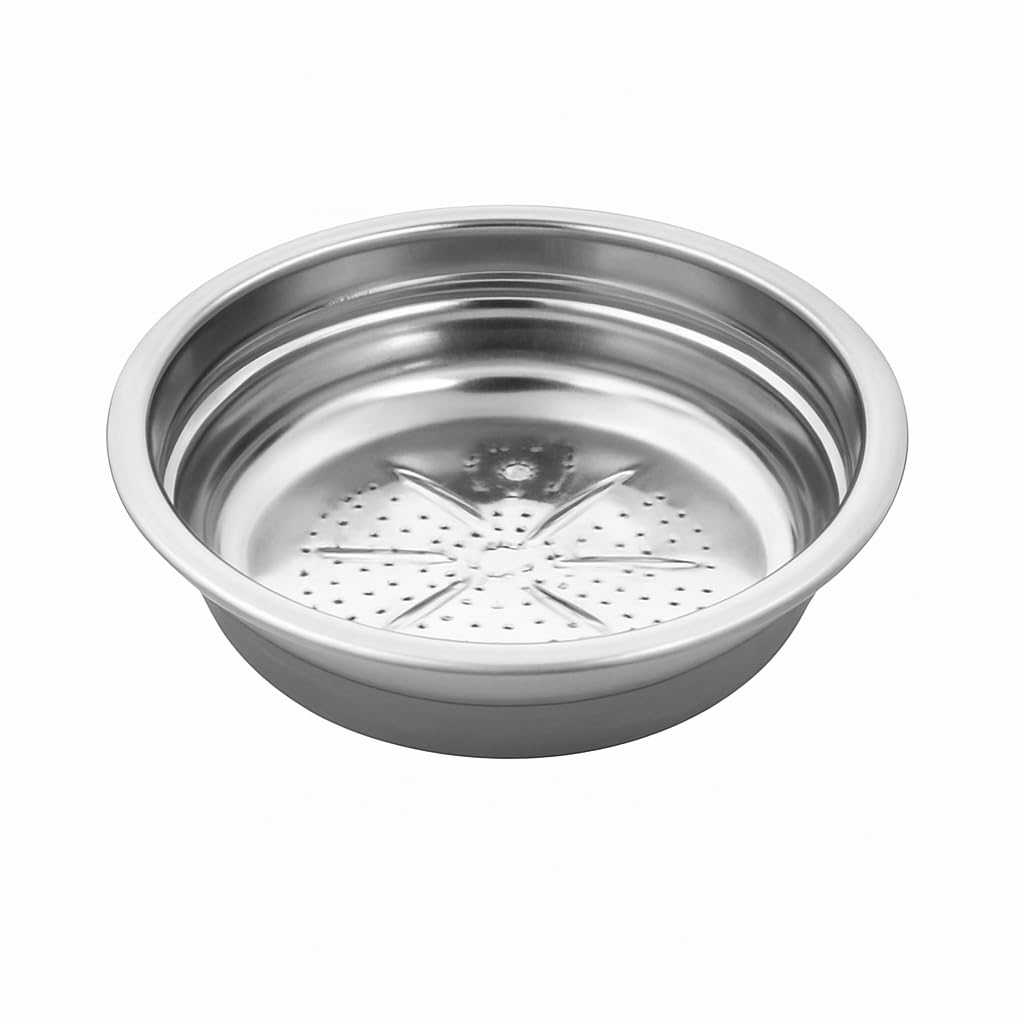 Filtro compatibile per elettrodomestici | Filtro porta Cialde 1 Tazza Compatibile con Mokona Bialetti JPMK119 – Ricambio in Metallo per Macchina da Caffè Espresso, Accessorio e Ricambio per Macchina da Caffè