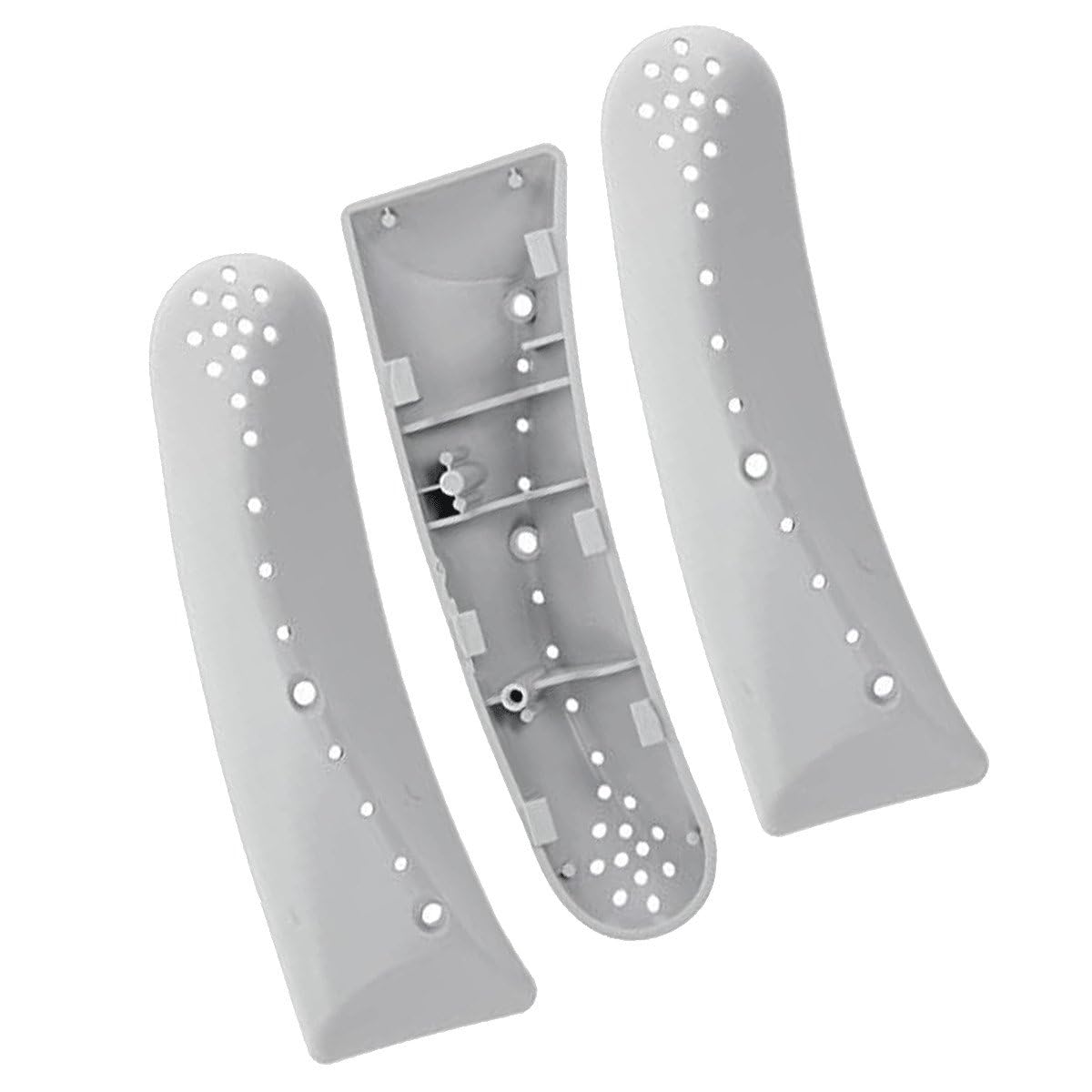 Ricambio compatibile per elettrodomestici | Candy Alette per cestello lavatrice (6 ganci/Clip, 180 x 53 mm, confezione da 3)