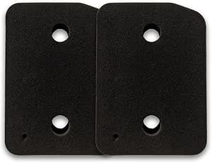 2 x Filtro per asciugatrice Miele T1 9164761 20,7x15,7x3 cm, Filtro in schiuma di ricambio compatibile con Miele T1 asciugatrice a pompa di calore (2) | Ricambio Compatibile