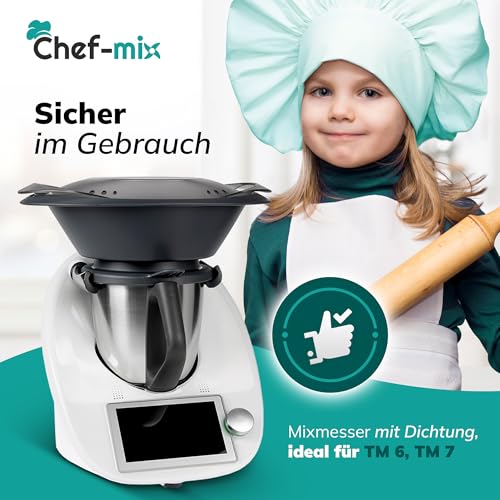 Ricambio compatibile per elettrodomestici | Gruppo Coltelli TM6 di Ricambio per Vorwerk Bimby Robot da Cucina Gruppo Coltelli Bimby TM6 Acciaio Inox SUS420 Lama Bimby TM6 - Gruppo Lame Bimby TM6 - Lame per Bimby TM6 / Ricambi Bimby TM6