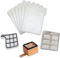 Ricambi Kit adatto a Folletto Vk 135/136 | 6 Sacchetti + 1 Filtro Hepa + 1 Griglia Motore + 6 Profumi per Manutenzione e Pulizia del Folletto | Ricambio Compatibile
