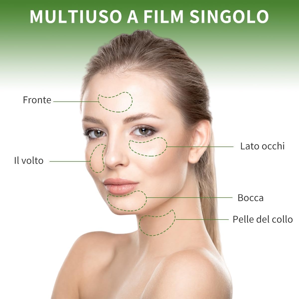 Patch Occhi all’Aloe Vera – 60 Pezzi | Maschera Contorno Occhi Idratante Anti-Occhiaie e Anti-Rughe | Riduce Gonfiore, Borse e Segni di Stanchezza | Formula Naturale per Tutti i Tipi di Pelle