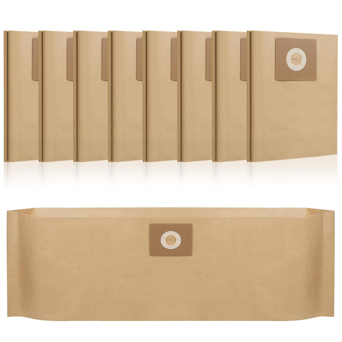 Filtro compatibile per elettrodomestici | 15 sacchetti filtro di carta per Bosch Advancedvac 20 sacchetti accessori