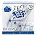 CARE + PROTECT 3in1 Anticalcare, Sgrassante e Igienizzante, per Lavastoviglie e Lavatrice, Universale, Originale, Professionale, in Polvere, 12 Bustine *2, Maxi