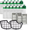 Filtro compatibile per elettrodomestici | Kit Risparmio 12 Sacchetti Folletto VK150, 12 Profumatori, 2 Filtri Folletto VK150 Griglia Motore | Ricambi Folletto VK150 Compatibili per Folletto | Soluzione Tutto-in-Uno per Casa Sempre Pulita