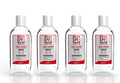 Ricambio compatibile per elettrodomestici | RMOVE 4 flaconi da 200ml gel igienizzante mani 70% ALCOL Gel mani profumato al limone arricchito con olii essenziali di Aloe e Timo, Gel tascabile da viaggio (Flaconi da 200ml 70% alcol, 4)