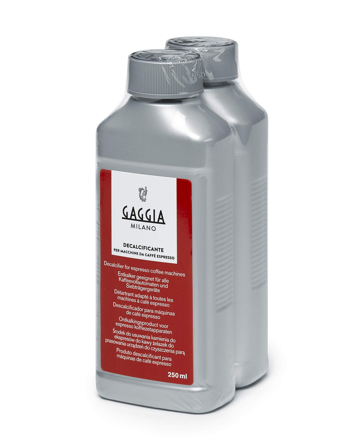 Ricambio compatibile per elettrodomestici | Gaggia Decalcificante RI9111/60 21001681, Flacone da 250 ml, Pack da 2 Unità