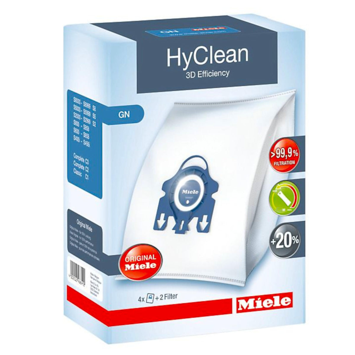 Filtro compatibile per elettrodomestici | Sacchetto di hoooover di Miele 9917730 Gn